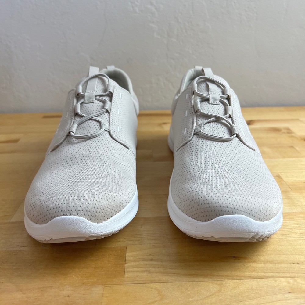 Ryka Sneakers Renew Slip On‎ French Beige Shoes Comfort Bungee Laces Size 9 M - Picture 4 of 11